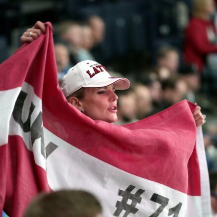 'Zaudējām, bet ar paceltu galvu' – skatītāji tviterī pauž lepnumu par Latvijas un Kanādas spēli