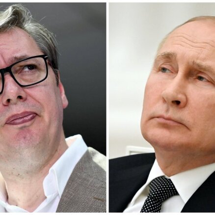 Vučičs ar Putinu vienojas par jaunu gāzes piegāžu līgumu Serbijai