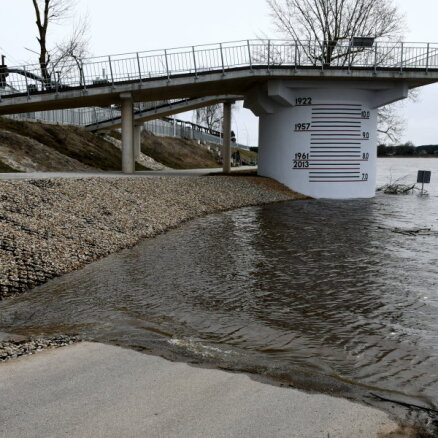 Daugavā sasniegts palu maksimālais ūdens līmenis