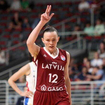 Latvijas basketbolistes, gaidot finālturnīru, pārliecinoši uzvar Dienvidkoreju
