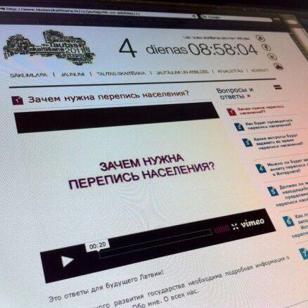 Pēc  10  sūdzībām  sākta  pārbaude  par  tautas  skaitīšanas  informācijas  izplatīšanu  krievu  valodā