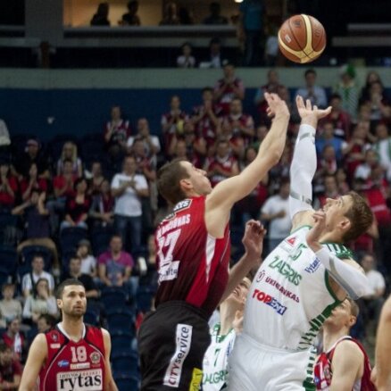 'Žalgiris' basketbolistiem uzvara arī otrajā Lietuvas čempionāta finālsērijas spēlē