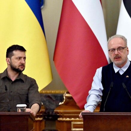 Jāstiprina atbalsts Ukrainai, lai tā spētu uzvarēt cīņā, norāda Levits
