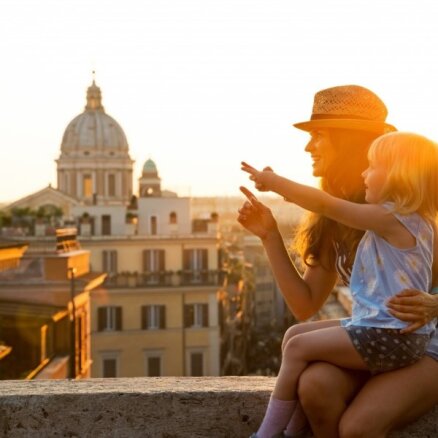 Ceļojums ar bērniem: neatkārtojamā Roma
