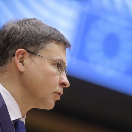 Dombrovskis: Sankcijām ir nopietna ietekme uz Krievijas ekonomiku