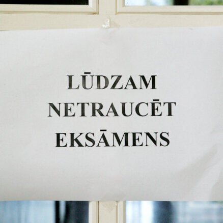 Eksāmens latviešu valodā aizvadīts bez starpgadījumiem