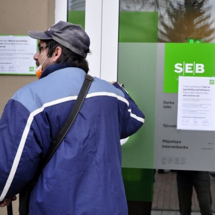 Banku sektorā lielākā peļņa deviņos mēnešos bija 'SEB bankai'