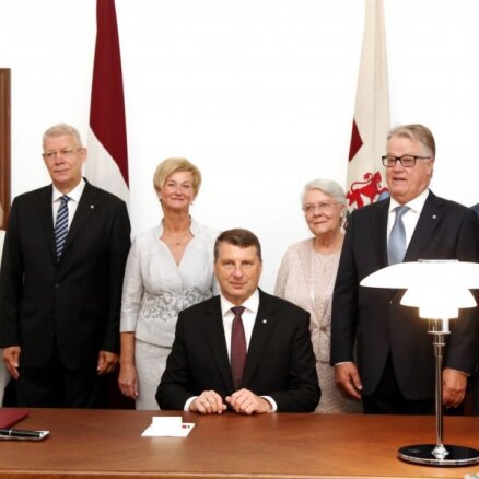 Президент Латвии: в Рижский замок возвращается жизнь