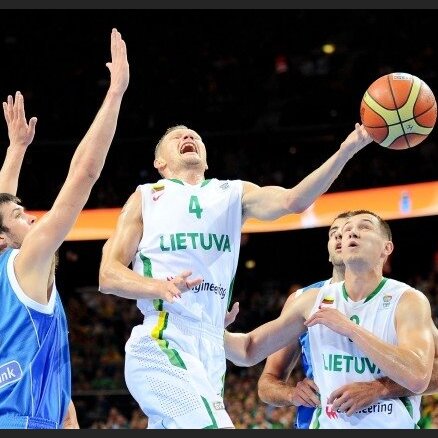 Lietuvas basketbolistiem  piektā vieta Eiropas čempionātā