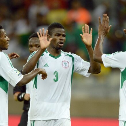 Par uzvaru Pasaules kausā Nigērijas futbolistiem sola dāsnas prēmijas