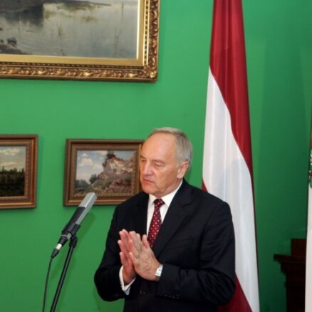 Prezidents Bērziņš atzinīgi vērtē Latvijas sasniegto ES budžeta jautājumos