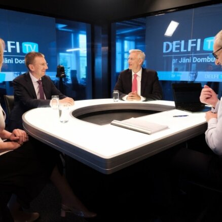 Par ko balsot? 'Delfi TV ar Jāni Domburu' atbild 'Jaunā Vienotība'