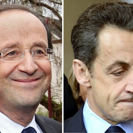 Олланд и Саркози выходят во второй тур выборов во Франции