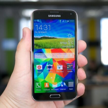 Latvijā liela interese par 'Galaxy S5', norāda uzņēmējs