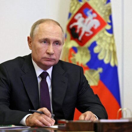 ISW: Kremlis vainu par sakāvi Harkivas apgabalā cenšas noņemt no Putina
