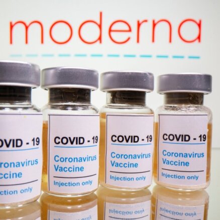'Moderna' Covid-19 vakcīna sola teju 95% efektivitāti