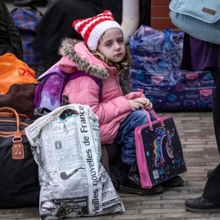 Около 600 украинских детей находятся в Латвии без родителей