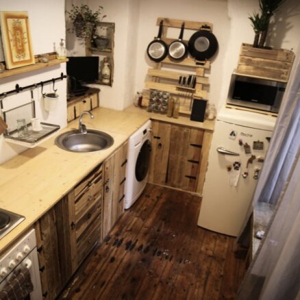 Foto: Stilīgs virtuves remonts par nieka 30 eiro