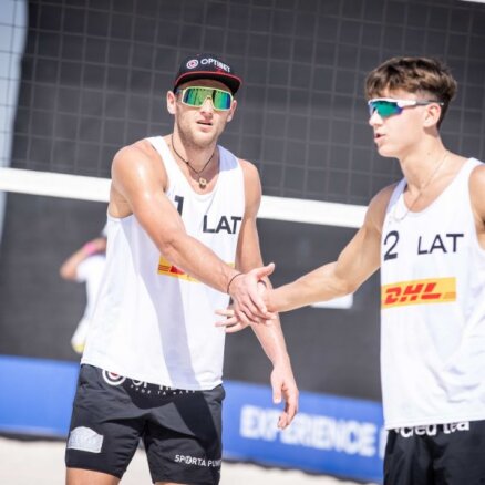 Latvijas dueti otro 'Pro Beach Challenger' turnīru Dubaijā sāks no kvalifikācijas