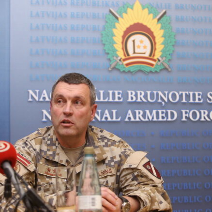 Бергманис назвал свой выбор на пост главы Вооруженных сил Латвии