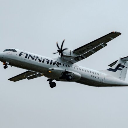 Dūmu dēļ 'Finnair' reiss no Helsinkiem uz Viļņu nosēžas Rīgā