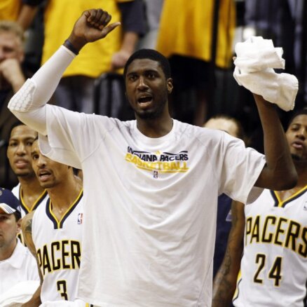 'Pacers' izvirzās vadībā sērijā pret 'Heat' basketbolistiem