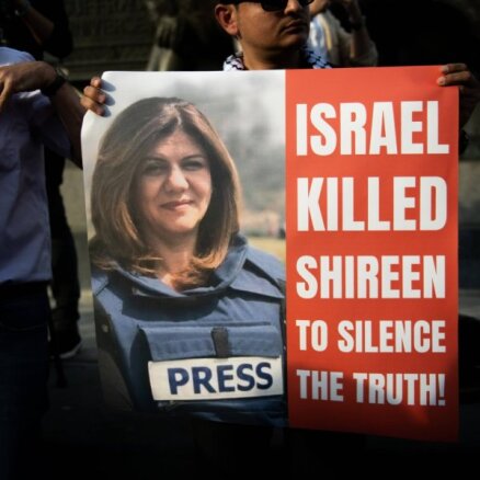 Izraēlas raidīts šāviens nogalina medija ‘Al Jazeera’ žurnālisti