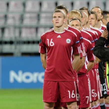 Latvijas  futbolisti  ar lielām cerībām raugās uz nākamajiem izaicinājumiem