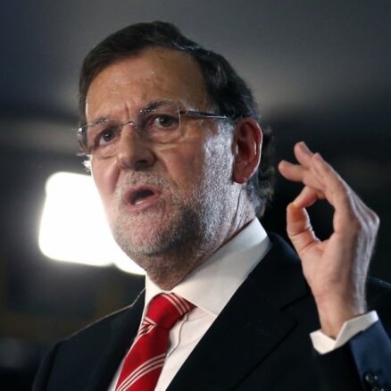 Spānijas premjers: neļaušu apdraudēt Spānijas vienotību