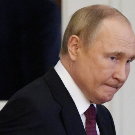 Medijs: Putina meli par karu Ukrainā mazina Krievijas izredzes tajā uzvarēt