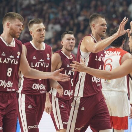 Latvijas basketbola izlase uzvar 'Sporta Avīzes' aptaujā par 2022. gada Latvijas labākajiem sportistiem