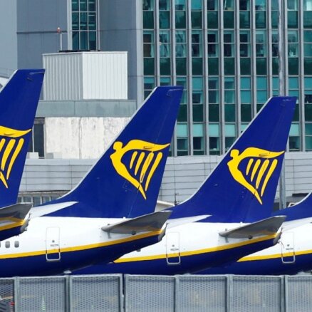 'Ryanair' aizvadīts noslogotākais mēnesis pastāvēšanas vēsturē
