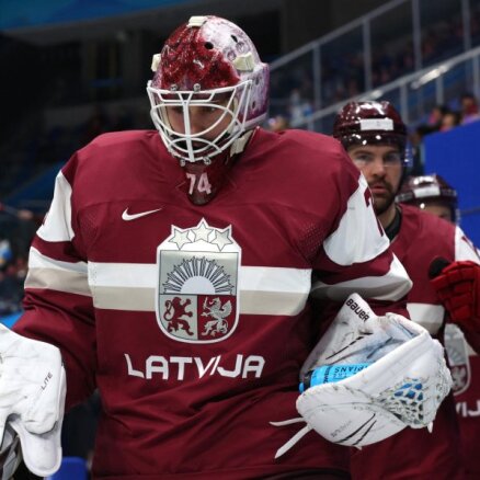 Latvijas hokeja izlases vārtos pret Kanādu būs Punnenovs