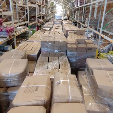 Veikalu tīkls 'Depo' gatavo humānās palīdzības kravas Ukrainas atbalstam
