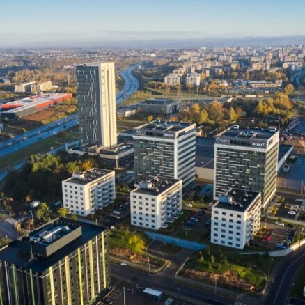 'East Capital Real Estate Fund IV' par 37 miljoniem eiro iegādājies biroju kompleksu Viļņā