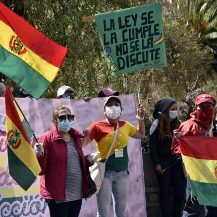 Covid-19: pandēmijas dēļ Bolīvijā jau otro reizi atliktas prezidenta vēlēšanas