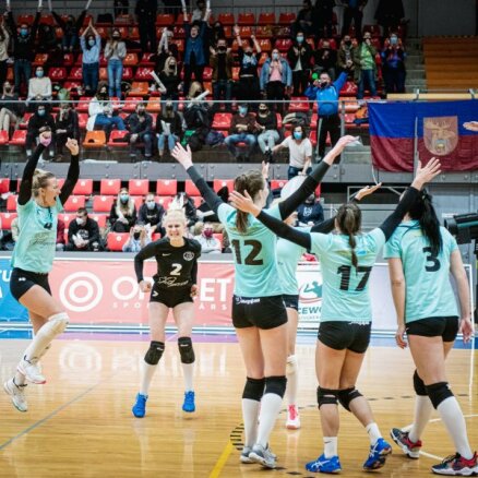 'Cewood' Latvijas kausa volejbolā ceturtdaļfinālos spēlēs divas sieviešu un sešas vīriešu komandas