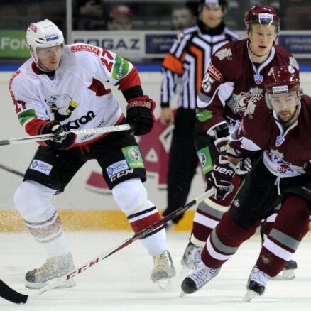 Rīgas 'Dinamo' piedzīvo piekto zaudējumu pēc kārtas