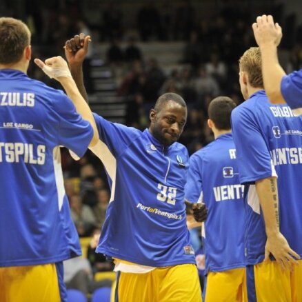 'VEF Rīga' un 'Ventspils' basketbolisti piedzīvo zaudējumus Eiropas kausa turnīrā