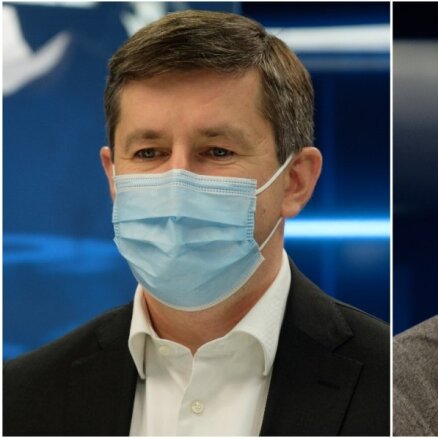 'Koalīcija dzied: deputātu kvotu nav' – Dombrovskis norāda uz Bondara iemaņām mākslā