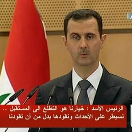 Sīrijas valdošais režīms pieļauj Asada atkāpšanos