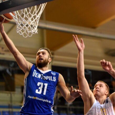 'Ventspils' basketbolisti FIBA Eiropas kausa pirmo posmu noslēdz ar sesto uzvaru