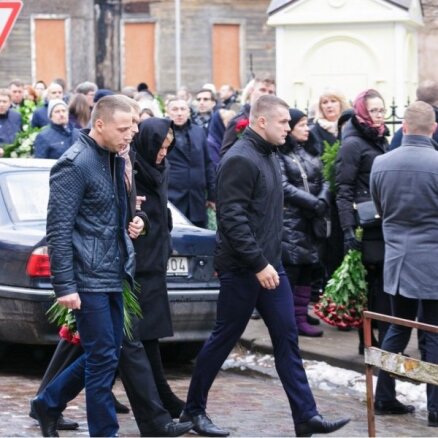 Foto: Atvadas no mūžībā aizgājušā Valērija Maligina