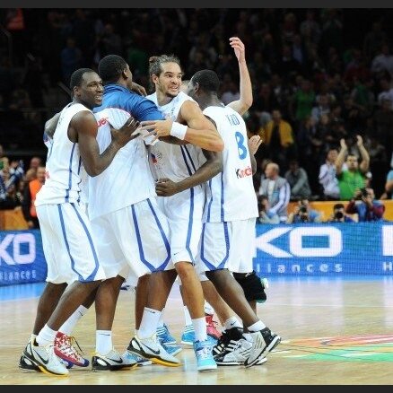 Francija kļūst par otro Eiropas basketbola  čempionāta finālisti