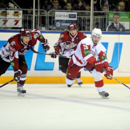 KHL spēle: Rīgas 'Dinamo' - Čehovas 'Vitjazj' 2:1 (spēle noslēgusies)
