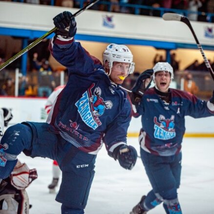 'Zemgale'/LLU hokejisti liek punktu astoņu zaudējumu sērijai 'Mestis' līgā