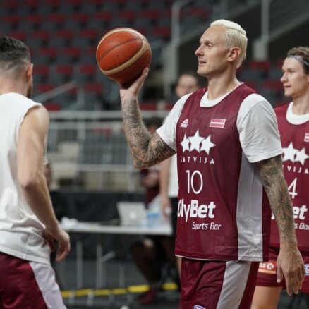 Latvijas basketbolisti Krētā var nodrošināt ceļazīmi uz Pasaules kausu