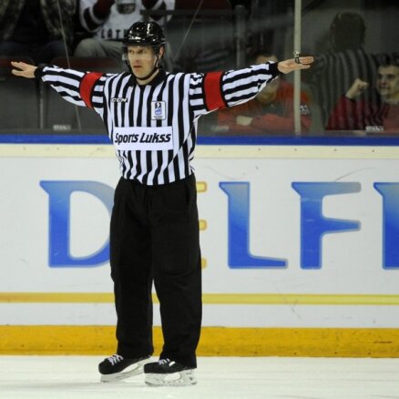 Odiņš trešo reizi atzīts par KHL sezonas labāko tiesnesi