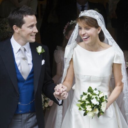 Foto: Smalkākās kāzas britu augstākajā sabiedrībā