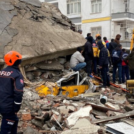 Посольство Латвии в Турции не располагает информацией о пострадавших в землетрясении латвийцах